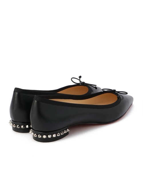 Christian Louboutin（クリスチャンルブタン）の「CHRISTIAN LOUBOUTIN / "Hall Flat" スパイクバレエシューズ（バレエシューズ・レディース・ブラック・37.5/37/36.5/38.5/38/36）」の2枚目の写真