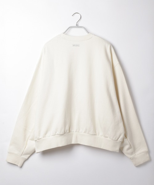 Heather（ヘザー）の「HOLiCウラケプルオーバー　214600（スウェット・レディース・アイボリー/ブラック/グレー・M/XL）」の10枚目の写真