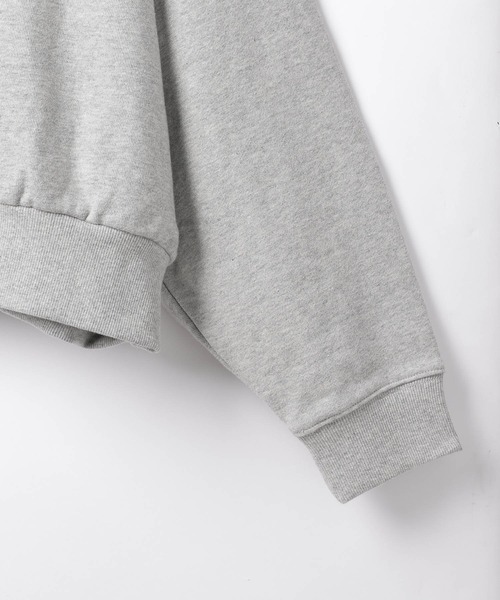 Heather（ヘザー）の「HOLiCウラケプルオーバー　214600（スウェット・レディース・アイボリー/ブラック/グレー・M/XL）」の17枚目の写真