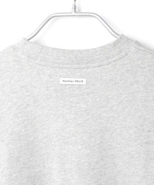 Heather（ヘザー）の「HOLiCウラケプルオーバー　214600（スウェット・レディース・アイボリー/ブラック/グレー・M/XL）」の19枚目の写真