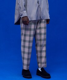 UNITED TOKYO | スラッシュチェックパンツ(スラックス)