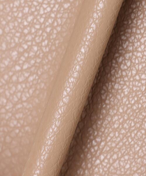 Allamanda（アラマンダ）の「フェイク／レザーキュロットパンツ（その他パンツ・レディース・ブラック/ベージュ/ブラウン/アイボリー・M）」の12枚目の写真