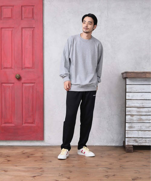 DISCUS ATHLETIC（ディスカス　アスレチック）の「【DISCUS ATHLETIC/ディスカス アスレチック】11.5oz ヘヴィーウェイト ラグランスリーブクルーネック トレーナー（スウェット・メンズ・ブラック/ナチュラル/サックスブルー/グレー/ネイビー・XL/M/L）」の17枚目の写真