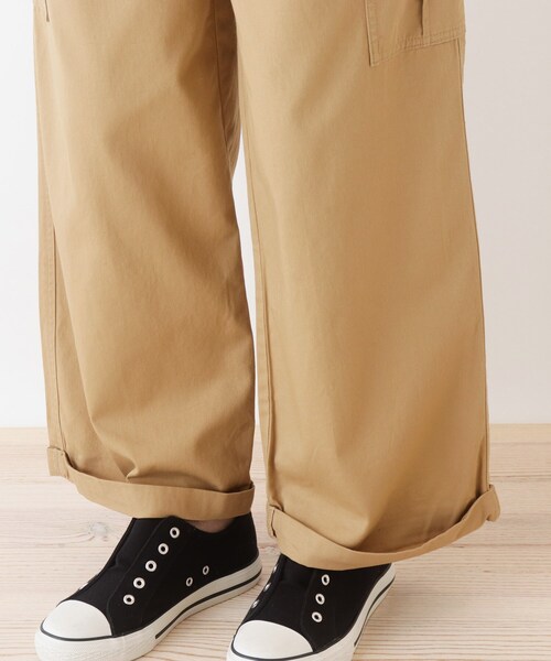 Cutie Blonde（キューティーブロンド）の「◆【S-L】ゆったりカーゴパンツ（その他パンツ・レディース・サンドベージュ/カーキ/ブラウン系・02/03/01）」の8枚目の写真