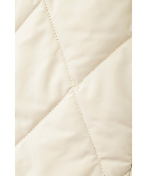 JILL STUART(ジルスチュアート)の「◆ホリーキルティングコート(ダウンジャケット/コート・レディース・ベージュ/ブラウン・SMALL/MEDIUM)」の6枚目の写真