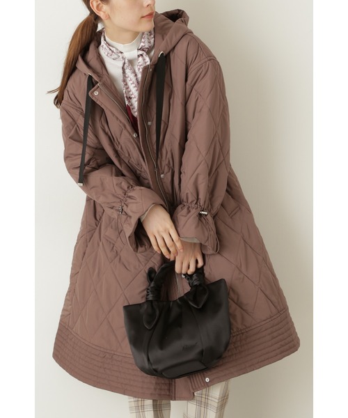 JILL STUART(ジルスチュアート)の「◆ホリーキルティングコート(ダウンジャケット/コート・レディース・ベージュ/ブラウン・SMALL/MEDIUM)」の19枚目の写真