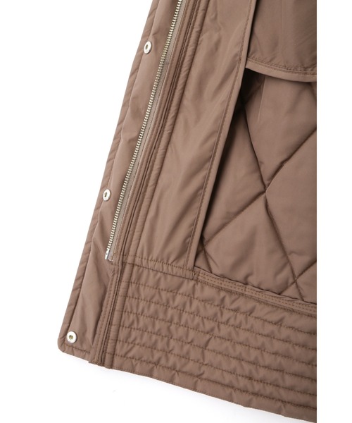 JILL STUART(ジルスチュアート)の「◆ホリーキルティングコート(ダウンジャケット/コート・レディース・ベージュ/ブラウン・SMALL/MEDIUM)」の14枚目の写真