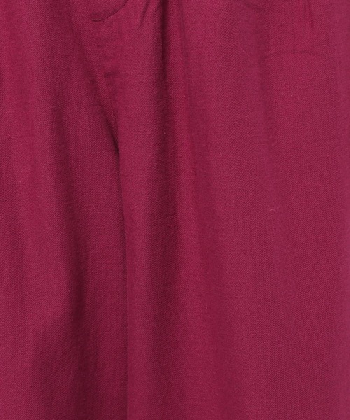 studio CLIP(スタディオクリップ)の「ハイウエストタックワイドパンツ(その他パンツ・レディース・ブラック/レッド/その他1・MEDIUM/LARGE)」の10枚目の写真