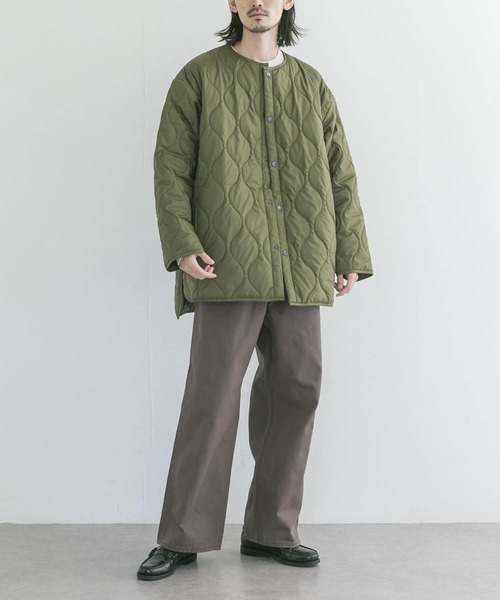 UR Lab.(アーバンリサーチラボ)の「『別注』『ユニセックス』Stan Ray×UR Lab. キルトブルゾン(ブルゾン・メンズ・ブラウン/カーキ・SMALL/MEDIUM/LARGE)」の7枚目の写真