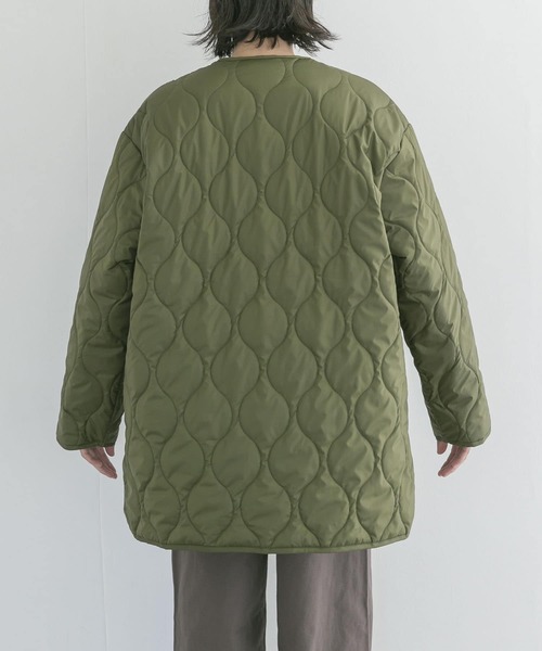 UR Lab.(アーバンリサーチラボ)の「『別注』『ユニセックス』Stan Ray×UR Lab. キルトブルゾン(ブルゾン・メンズ・ブラウン/カーキ・SMALL/MEDIUM/LARGE)」の16枚目の写真