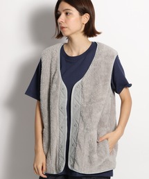 niko and... | [NATOKii(ネイトゥーキー)]モケモケフリースベスト(ベスト)