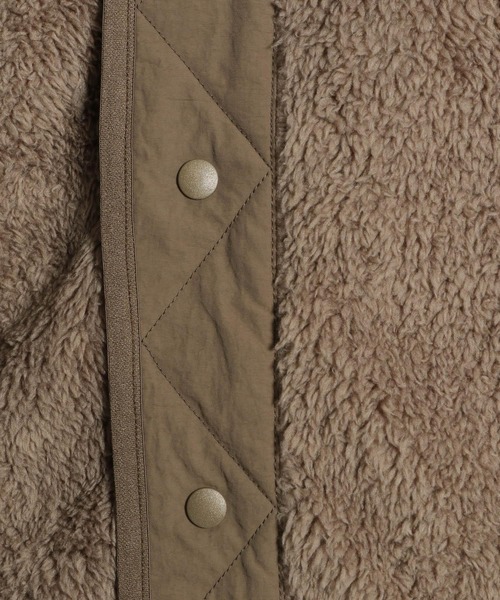 niko and...（ニコアンド）の「[NATOKii(ネイトゥーキー)]モケモケフリースベスト（ベスト・レディース・ライトグレー/モカ・MEDIUM/LARGE）」の9枚目の写真