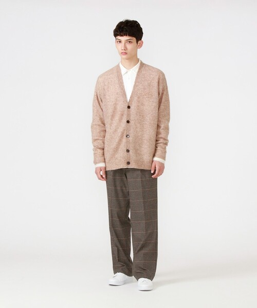 LOVELESS(ラブレス)の「【UNISEX】ウールモヘヤオーバーサイズカーディガン(カーディガン/ボレロ・メンズ・ベージュ系その他5/グレー系その他2/パープル系その他・M/S/L)」の11枚目の写真