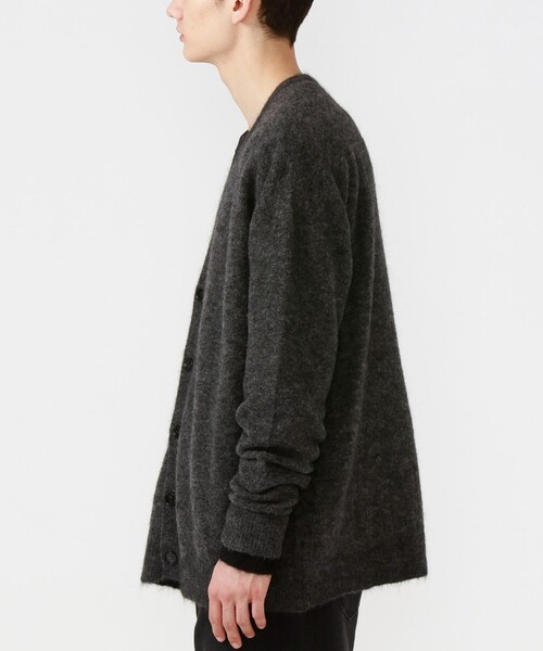 LOVELESS(ラブレス)の「【UNISEX】ウールモヘヤオーバーサイズカーディガン(カーディガン/ボレロ・メンズ・ベージュ系その他5/グレー系その他2/パープル系その他・M/S/L)」の13枚目の写真