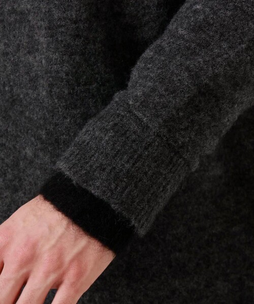 LOVELESS(ラブレス)の「【UNISEX】ウールモヘヤオーバーサイズカーディガン(カーディガン/ボレロ・メンズ・ベージュ系その他5/グレー系その他2/パープル系その他・M/S/L)」の17枚目の写真