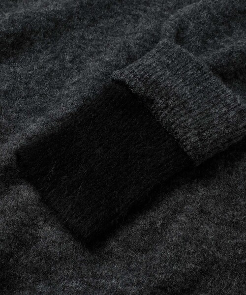 LOVELESS(ラブレス)の「【UNISEX】ウールモヘヤオーバーサイズカーディガン(カーディガン/ボレロ・メンズ・ベージュ系その他5/グレー系その他2/パープル系その他・M/S/L)」の18枚目の写真