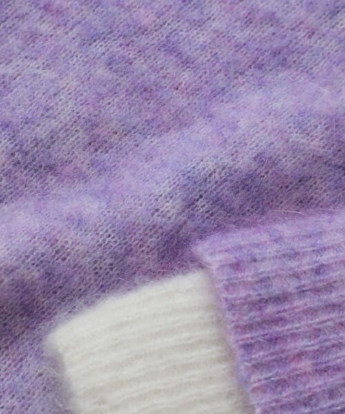 LOVELESS(ラブレス)の「【UNISEX】ウールモヘヤオーバーサイズカーディガン(カーディガン/ボレロ・メンズ・ベージュ系その他5/グレー系その他2/パープル系その他・M/S/L)」の21枚目の写真