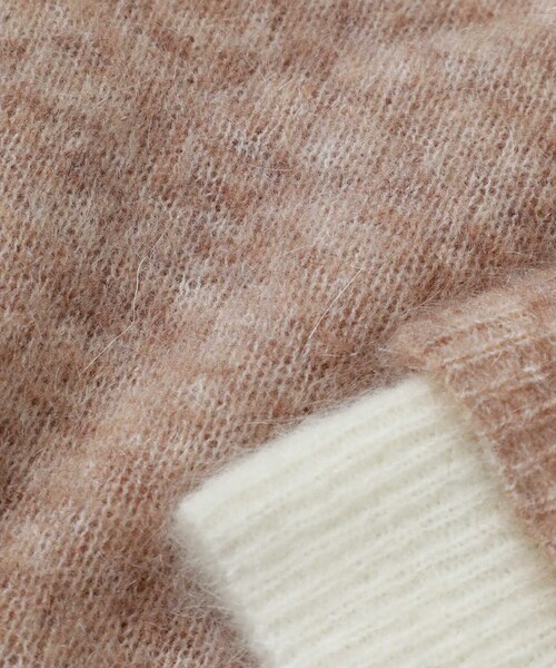 LOVELESS(ラブレス)の「【UNISEX】ウールモヘヤオーバーサイズカーディガン(カーディガン/ボレロ・メンズ・ベージュ系その他5/グレー系その他2/パープル系その他・M/S/L)」の22枚目の写真
