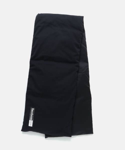 FACETASM(ファセッタズム)の「FACETASM LONG DOWN MUFFLER(マフラー・メンズ・ブラック・00)」の6枚目の写真