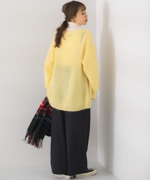 URBAN RESEARCH Sonny Label(アーバンリサーチサニーレーベル)の「モヘヤニットカーディガン(ニット/セーター・レディース・グレー系その他/イエロー系その他/ブルー系その他・FREE)」の5枚目の写真