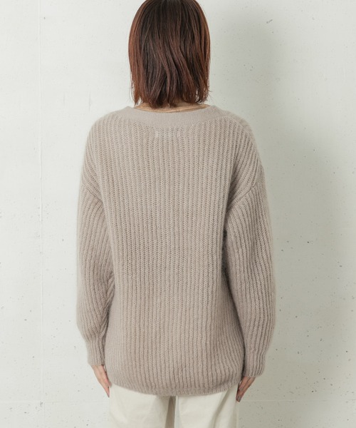 URBAN RESEARCH Sonny Label(アーバンリサーチサニーレーベル)の「モヘヤニットカーディガン(ニット/セーター・レディース・グレー系その他/イエロー系その他/ブルー系その他・FREE)」の16枚目の写真