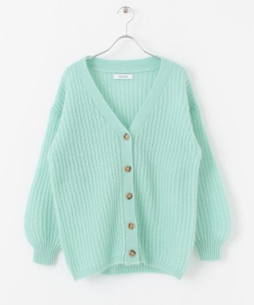 URBAN RESEARCH Sonny Label(アーバンリサーチサニーレーベル)の「モヘヤニットカーディガン(ニット/セーター・レディース・グレー系その他/イエロー系その他/ブルー系その他・FREE)」の7枚目の写真