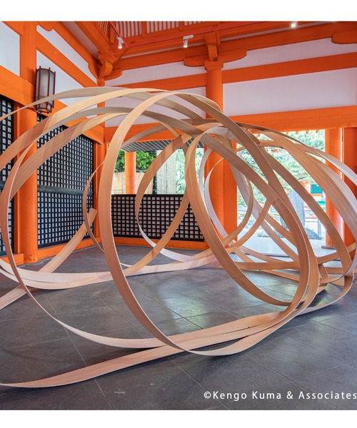 Kengo Kuma + MA,YU （ケンゴ クマ プラス マユ ）の「ケンゴ クマ プラス マユ ピアス（ピアス（両耳用）・レディース・イエローゴールド・ONE SIZE）」の6枚目の写真