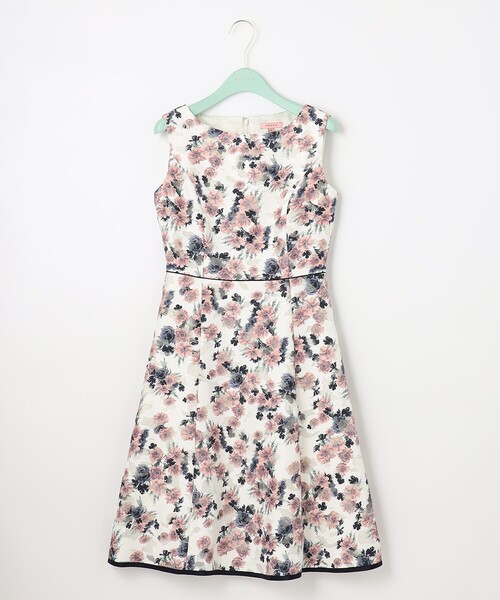 TOCCA（トッカ）の「【洗える！】GERBERA ドレス（ワンピース・レディース・ネイビー系5/ワイン系5/ライラック系5・4/6/2/0）」の14枚目の写真