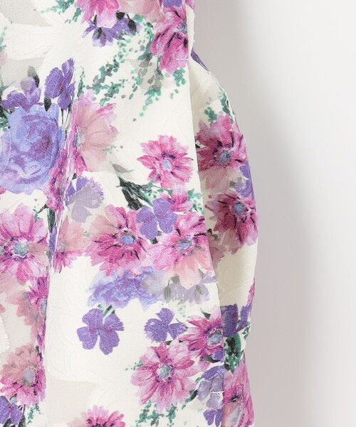 TOCCA（トッカ）の「【洗える！】GERBERA ドレス（ワンピース・レディース・ネイビー系5/ワイン系5/ライラック系5・4/6/2/0）」の9枚目の写真