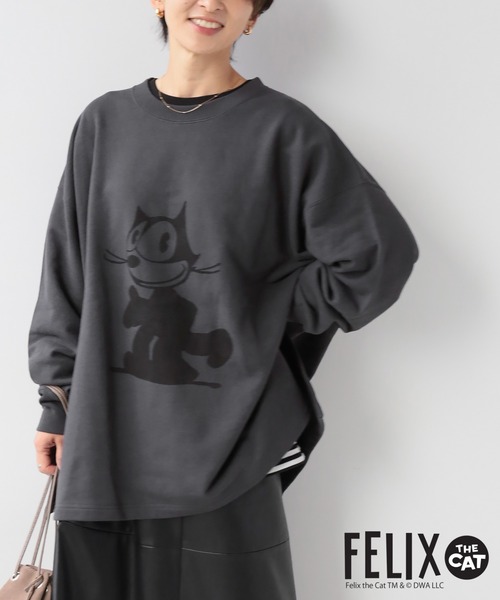 JOURNAL STANDARD relume(ジャーナルスタンダード レリューム)の「【FELIX THE CAT/フィリックス・ザ・キャット】 スリットスウェット◆(スウェット・レディース・グレー/ナチュラル・FREE)」の20枚目の写真