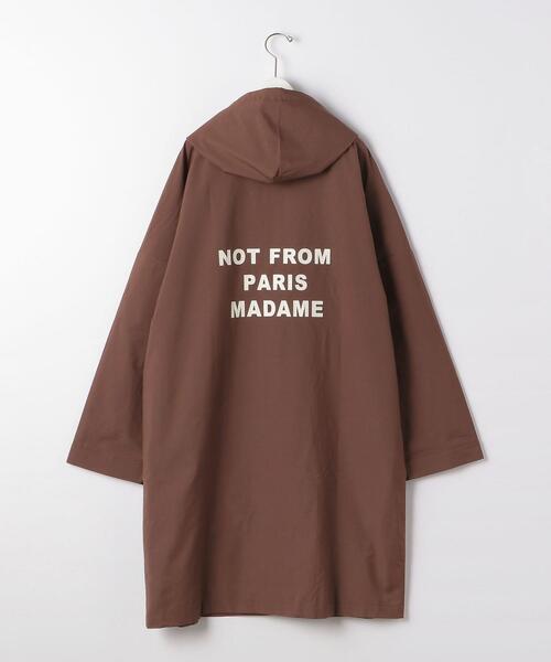 Drole De Monsieur(ドロール ド ムッシュ)の「<DROLE DE MONSIEUR> NFPM NYLN CT/コート(その他アウター・メンズ・ダークブラウン・M/L)」の2枚目の写真