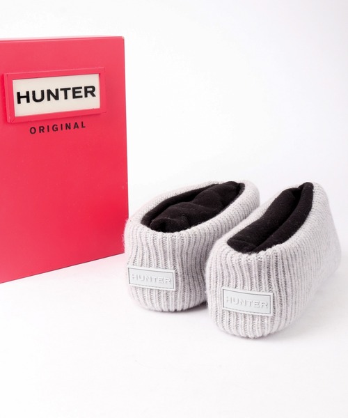 HUNTER(ハンター)の「HUNTER BOOT SOCK ブーツソックス(ソックス/靴下・レディース・グレー・M)」の2枚目の写真
