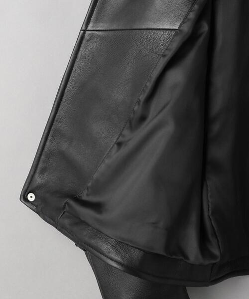BEAUTY&YOUTH UNITED ARROWS（ビューティーアンドユースユナイテッドアローズ）の「BY  シープレザー ダブル ライダース ジャケット（ライダースジャケット・メンズ・ブラック・S/M/L/XL）」の17枚目の写真