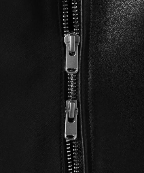 BEAUTY&YOUTH UNITED ARROWS（ビューティーアンドユースユナイテッドアローズ）の「BY  シープレザー ダブル ライダース ジャケット（ライダースジャケット・メンズ・ブラック・S/M/L/XL）」の20枚目の写真