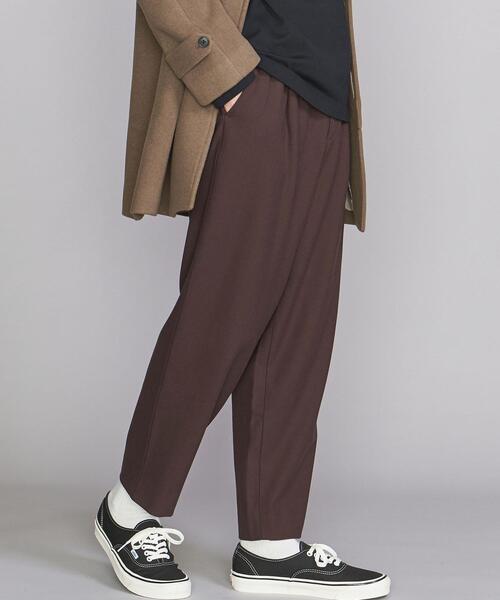 BEAUTY&YOUTH UNITED ARROWS（ビューティーアンドユースユナイテッドアローズ）の「BY ジョーゼット 1P イージー ルーズパンツ（その他パンツ・メンズ・ベージュ/ネイビー/ダークブラウン・L/S/M/XL）」の2枚目の写真