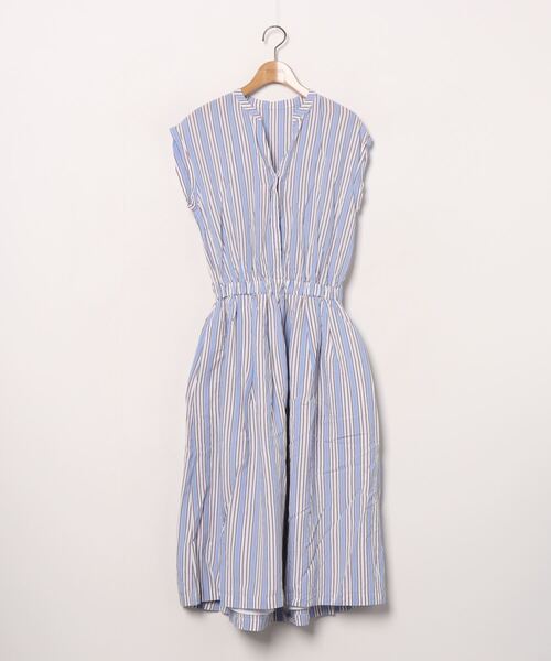 セール ブランド古着 ストライプ柄半袖ワンピース ワンピース Iena イエナ のファッション通販 Zozoused