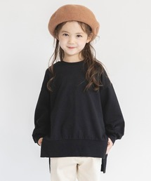 BRANSHES | 【WEB限定】スリット入りチュニック(スウェット)