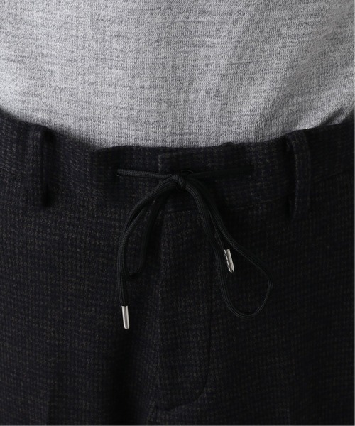 EDIFICE（エディフィス）の「CW ジャージー チェック イージー パンツ（スラックス・メンズ・ブラック/ブラウン/グレー・SMALL/MEDIUM/LARGE/X-LARGE）」の9枚目の写真