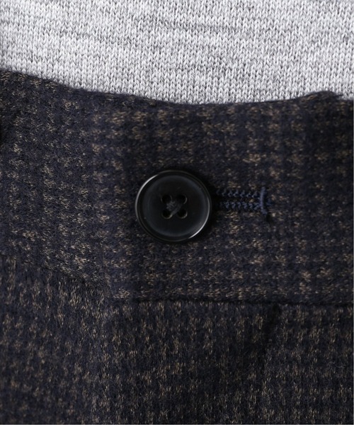 EDIFICE（エディフィス）の「CW ジャージー チェック イージー パンツ（スラックス・メンズ・ブラック/ブラウン/グレー・SMALL/MEDIUM/LARGE/X-LARGE）」の10枚目の写真