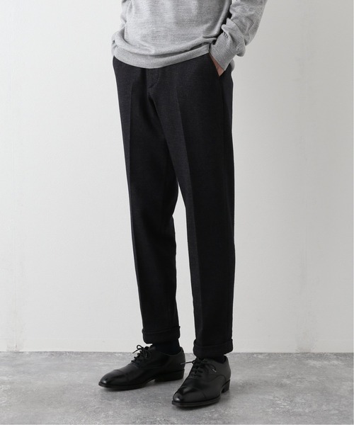 EDIFICE（エディフィス）の「CW ジャージー チェック イージー パンツ（スラックス・メンズ・ブラック/ブラウン/グレー・SMALL/MEDIUM/LARGE/X-LARGE）」の21枚目の写真