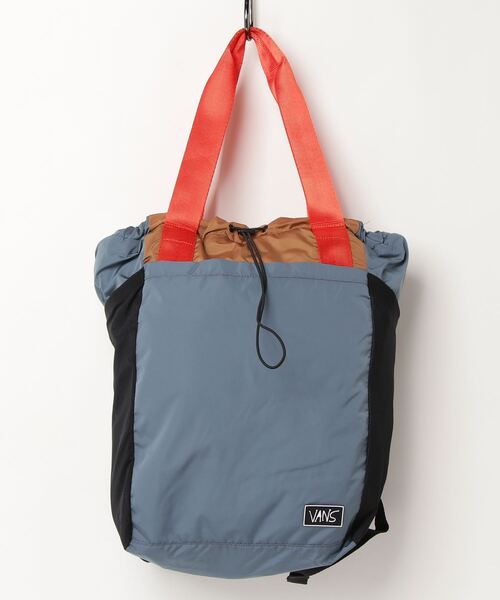 VANS(バンズ)の「VANS ヴァンズ W HANNA SCOTT TOTE バッグ VN0A5LEZHKC BLUE MIRAGE(トートバッグ・レディース・ブルー・FREE)」の1枚目の写真