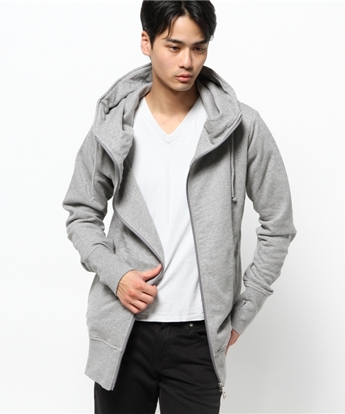 Lui's（ルイス）の「Lui's NEWハイネックパーカー（パーカー・メンズ・グレー/イエロー/ホワイト/ブラック・SMALL/MEDIUM）」の8枚目の写真