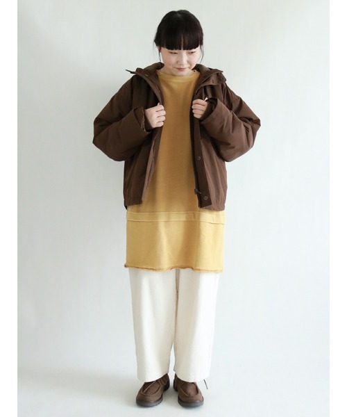 Samansa Mos2(サマンサ モスモス)の「コーデュロイストレートパンツ(その他パンツ・レディース・ベージュ/オフホワイト/ピンク/ブルー/チャコール・フリ-)」の9枚目の写真