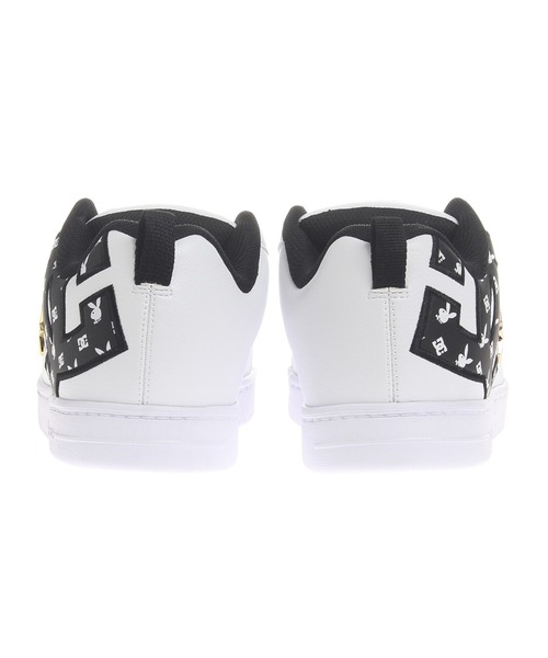 DC SHOES（ディーシーシューズ）の「COURT GRAFFIK LITE X PB/DCPLAYBOYコラボスニーカー（スニーカー・メンズ・ホワイト×レッド/ホワイト×ブラック・24cm/27cm/28cm/24.5cm/27.5cm/23.5cm/26cm/28.5cm/26.5cm/29cm/25cm/25.5cm/23cm）」の12枚目の写真