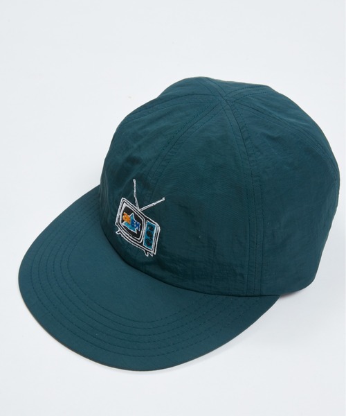 And A(アンドエー)の「AlexanderLeeChang アレキサンダーリーチャン / ELECT NYLON CAP 6パネルナイロンキャップ 刺繍ローキャップ / AC052208(キャップ・メンズ・ブラック/ベージュ/グリーン・FREE)」の7枚目の写真