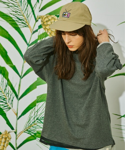 And A(アンドエー)の「AlexanderLeeChang アレキサンダーリーチャン / ELECT NYLON CAP 6パネルナイロンキャップ 刺繍ローキャップ / AC052208(キャップ・メンズ・ブラック/ベージュ/グリーン・FREE)」の10枚目の写真