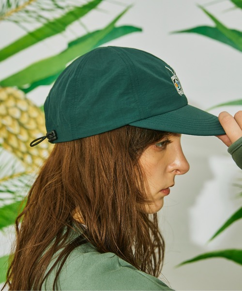 And A(アンドエー)の「AlexanderLeeChang アレキサンダーリーチャン / ELECT NYLON CAP 6パネルナイロンキャップ 刺繍ローキャップ / AC052208(キャップ・メンズ・ブラック/ベージュ/グリーン・FREE)」の13枚目の写真