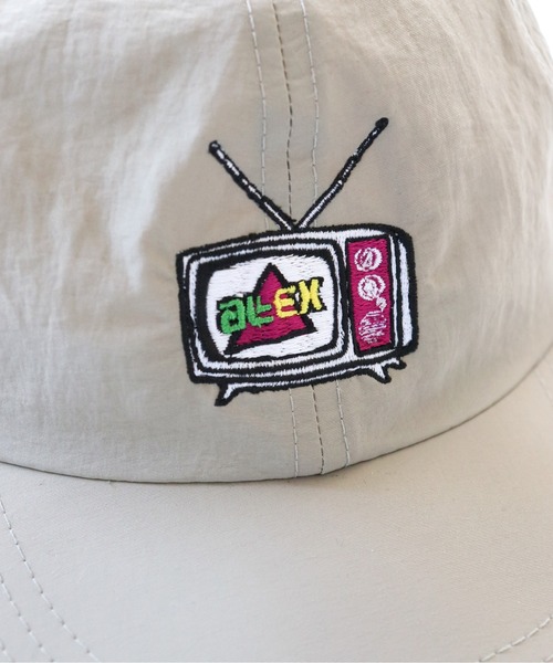 And A(アンドエー)の「AlexanderLeeChang アレキサンダーリーチャン / ELECT NYLON CAP 6パネルナイロンキャップ 刺繍ローキャップ / AC052208(キャップ・メンズ・ブラック/ベージュ/グリーン・FREE)」の14枚目の写真