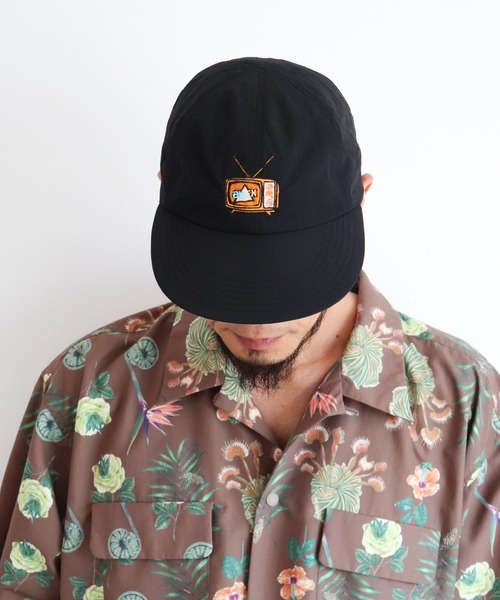 And A(アンドエー)の「AlexanderLeeChang アレキサンダーリーチャン / ELECT NYLON CAP 6パネルナイロンキャップ 刺繍ローキャップ / AC052208(キャップ・メンズ・ブラック/ベージュ/グリーン・FREE)」の6枚目の写真