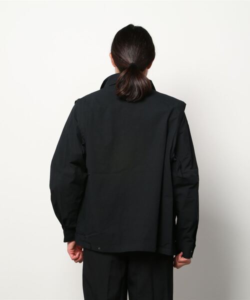 wonderland（ワンダーランド）の「2way jacket（ブルゾン・メンズ・ブラック・0）」の16枚目の写真
